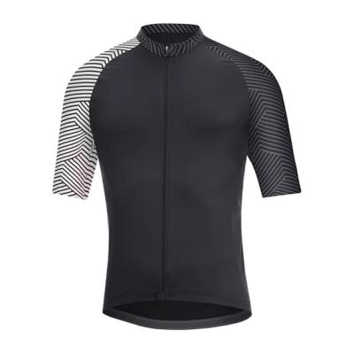 China Custom Breathable Cycling Jersey Quick Dry Breathable Men Cycling Jersey Wholesale Outdoor Sports Cycling Short Sleeves for sale