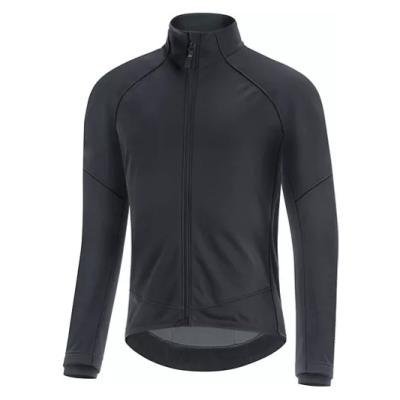 China OEM Breathable Thermal Fleece Cycling Jacket Windproof Cycling Winter For Men for sale