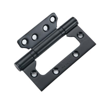 China 4 Inch Black Stainless Steel Hinge Modern Bedroom Wood Door Hinges for sale