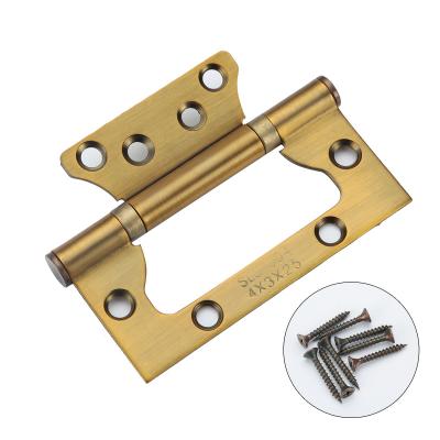 China 4 Inch Modern Butterfly Hinge Stainless Steel Wood Door Hinges for sale