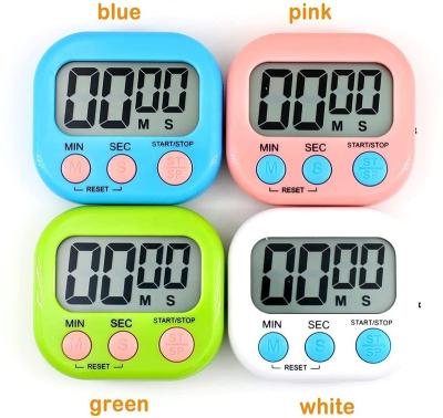 China Sustainable Digital Kitchen Timer for Cooking Big Numbers Alarm Loud Magnetic Support Holder Cooking Timers for Cooking for sale