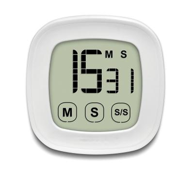 China Magnetic Back Touch Screen Digital Cake Countdown Kitchen Timer Viable For Student, Teacher, Study, Cafe for sale