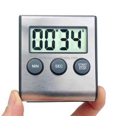 China Viable Multifunctional LCD Screen Kitchen Countdown Timer Stopwatch Digital Cooking Alarm Reminder Magnet Cooking Clock with Stand for sale