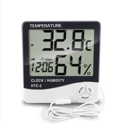 China Digital Indoor Home Display Humidity Temperature Thermometer Hygrometer for Bed Room, Pet Reptile, Plant, Greenhouse, Humidifier, Guitar for sale