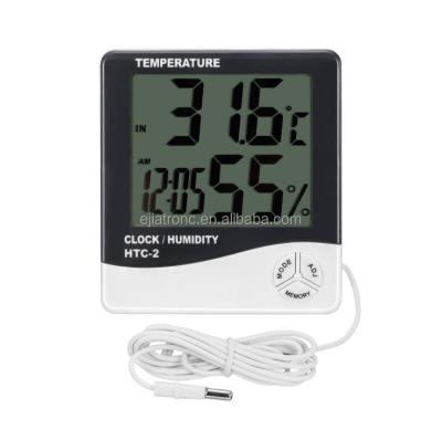 China Digital Indoor Home Display Humidity Temperature Thermometer Hygrometer for Bed Room, Pet Reptile, Plant, Greenhouse, Humidifier, Guitar for sale