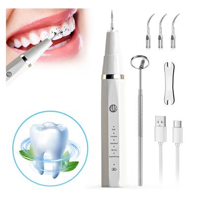 China Clean Teeth Teeth Cleaner Kit Machine Dental Electric At Home Plaque Removal Sonic Plaque Dog Ultrasonic Calculus Remover Tooth Cleaner for sale