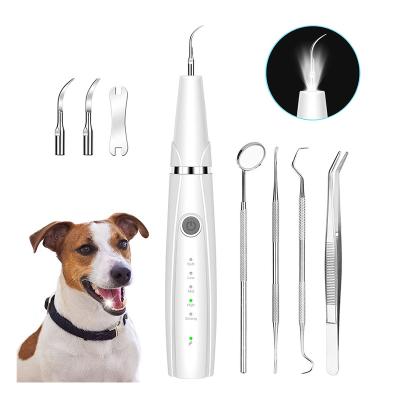 China For Home Use commercial use Pet Teeth Cleaning Kit with LED Light,5 Modes Dental Care Dog Teeth Cleaner,Home Whitening Teeth Cleaning Tool for sale