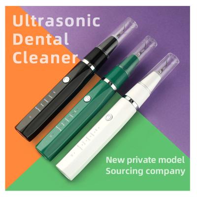 China Clean Teeth New Teeth Cleaning Kit OLED Display 5 Modes Calculus Tartar Remover Electric Dental Tool Ultrasonic Tooth Cleaner for sale