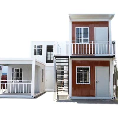 China Modern Flatpack Container House Living Mobile House Container Luxury Container House Prefabricated 4 Bedroom Folding Home for sale