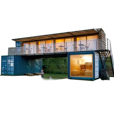 China Modern Prefab Home Flat Pack Container House Luxury 2 Bedroom 3 Bedroom 40ft Expandable Modular Container Prefabricated House for sale