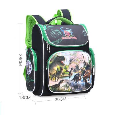 China Dino print bag school book backpack bags for children kids for sale