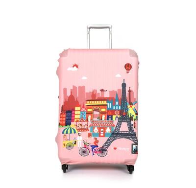 China Good Quality Anti-scratch Waterproof Elastic And Polyester Cover For Luggage for sale