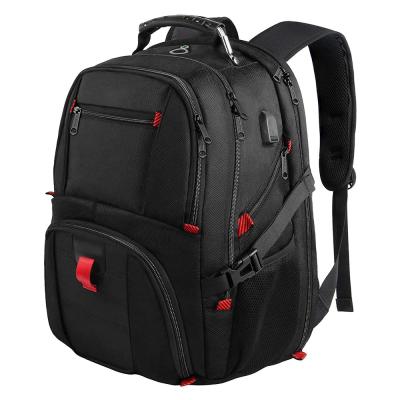 China Unisex Lightweight Waterproof Backpack Laptop Bags USB Charging Backpack bookbag Fits 17 Inch Notebook for sale