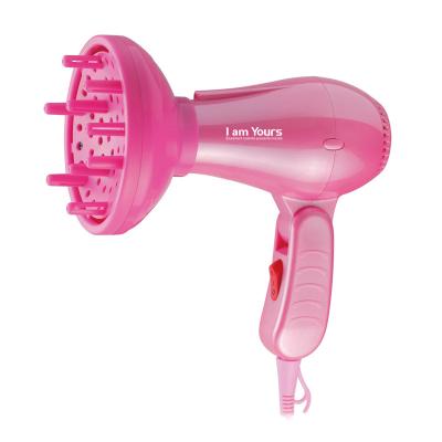 China Wholesale OEM DC Motor Foldable Hair Dryer Set with Diffuser and 850W Concentrator Lightweight for Women/Girls for sale