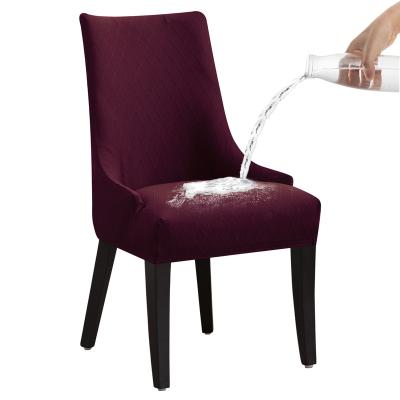 China TWILL Dining Chair Covers Stretch Chair cover Spandex High Chairs Protector Banquet wedding Covers Seat Slipcover for sale