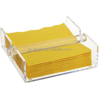 China eco-friendly customized acrylic napkin holder made in china for sale