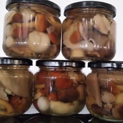 China Canned pickled mushrooms in mix can for sale