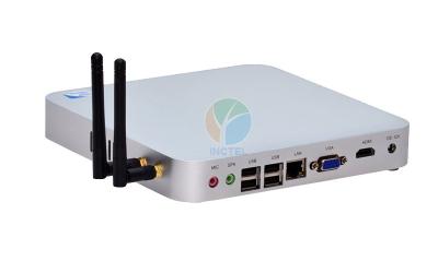 China C1037U Fanless HTPC Mini PC Computer Systems 29MM Extreme Ultra-thin Chassis IN- 10SU for sale