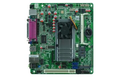 China D525 Itx Intel ATOM Motherboard DC12V 5 * COM Single 18 Bit LVDS POS Machine for sale