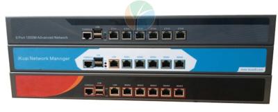 China De Router Standaard 19-duim van de hardwarefirewall 1U, Kleine Bedrijfsfirewallrouter Te koop