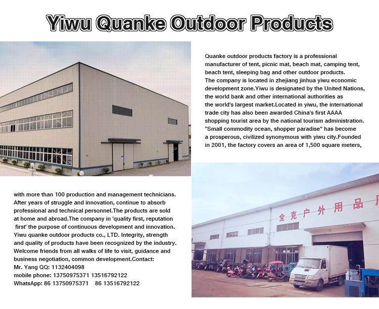 Verified China supplier - Yiwu Quanke Outdoor Products Co., Ltd.