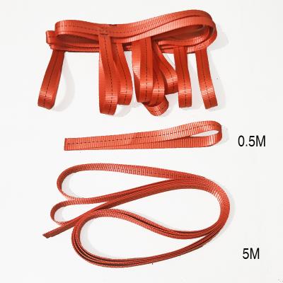 China Heavy Duty 4M+5M Truck Race Car Vehicle Recovery Tow MUD Rope Flexible Modern Portable Elastic Kinetic Strap Rescue Snatch Rope for sale