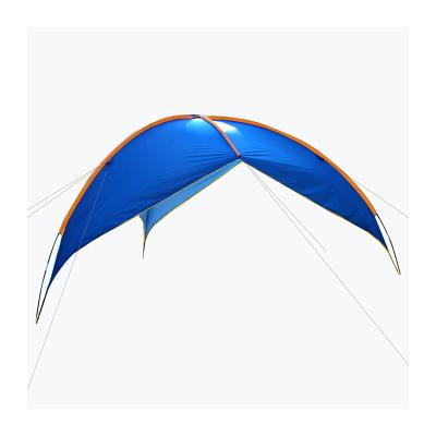 China Durable No Rod Waterproof Multiplayer Triangular Wall Wave Big Wall Summer Outdoor Tent. for sale