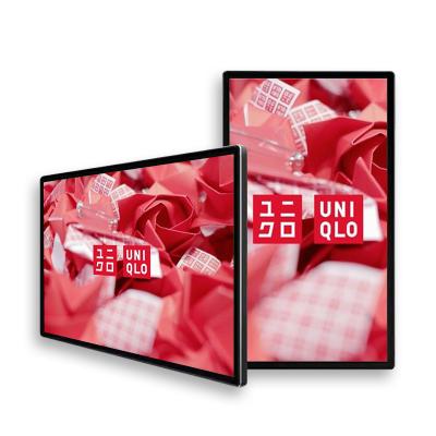 China Fabriek Groothandel Wandmontage 32 Borderless TV Advertising LCD Display met Android Board Te koop