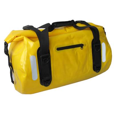 China 500D PVC Tarpaulin Motorcycle Dry Duffle Bag Motorcycle Totally Waterproof Bag for sale