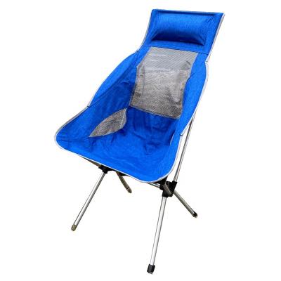 China Null Camping Chair With Headrest Folding Ultralight Portable Compact Beach Chair With Carry Bag For Outdoor Camping Fishing for sale