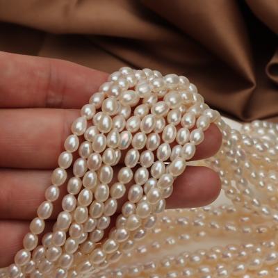 China Jewelry decoration natural rice pearls wholesale freshwater pearls pearl real rice freshwater pearls for sale