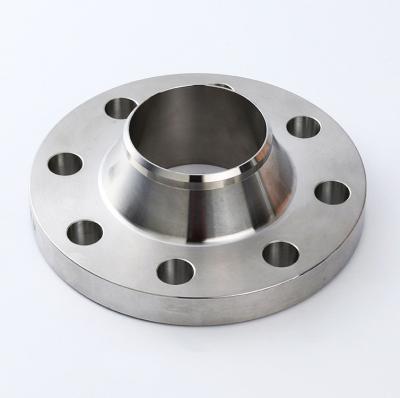 China Construction AISI 316L Stainless Steel Weld Neck Flanges Forged Drainage Pipe Fittings Inox Flange Customization for sale