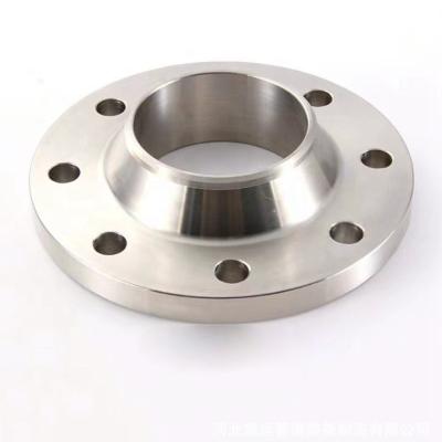 China Construction AISI 316L Stainless Steel Weld Neck Flanges Custom Forged Construction Pipe Flanges for sale