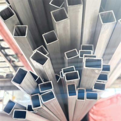 China Seamless Project Engineering 304 Stainless Steel Square Pipes Seamless Tube Connecting Piping Construction Project for sale