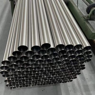 China Project Construction Inox Mirror Finish AISI 304 Stainless Steel Seamless Pipe Seamless Tube Connecting Tubing for sale