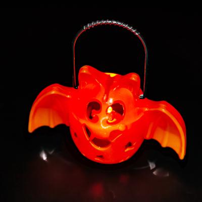 China High Quality Luminous Promotion Child Halloween PP Atmosphere Decoration Light Lantern With Music for sale