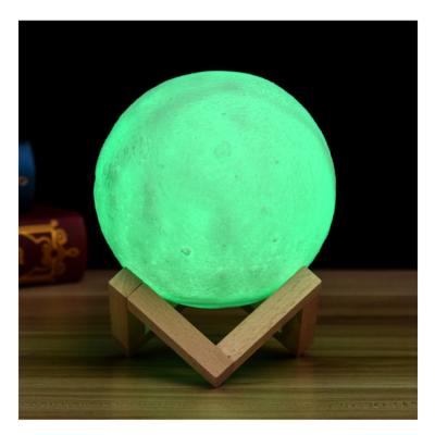 China Change the Lights in One Shot 16 Kinds of Low MOQ 3D Printing Moon Light Mid-Autumn Festival Hand Gift Chinese Night Light Light Transformations for sale