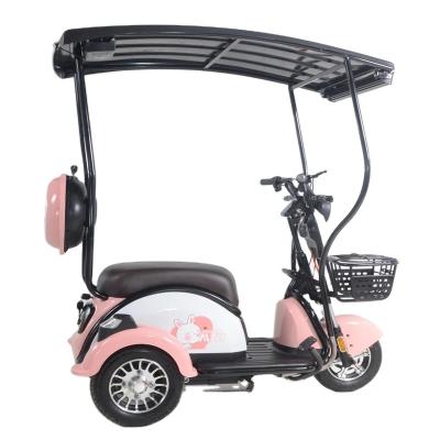 China Solar tricycle adult passenger vehicles electric solar bike c tricycles hot sale new passenger design for sale