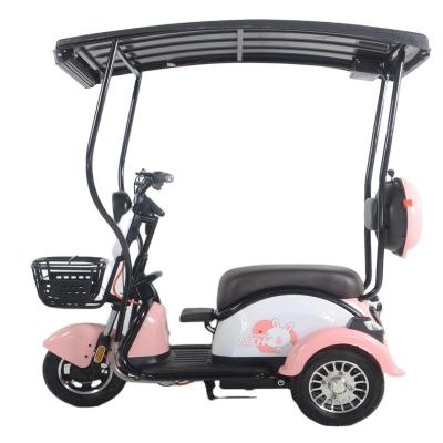 China Hot Selling Passenger Electric Solar Vehicle Tricycle Electric Bike With Solar Panels Electric Solar Tricycle for sale