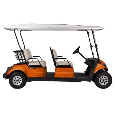 China Golf Cart Passenger 3.5KW Four Wheeler Four Wheel Electric Bike For Adults Customized Color Customized 4 Seat Electric Cart Travel Scooter for sale