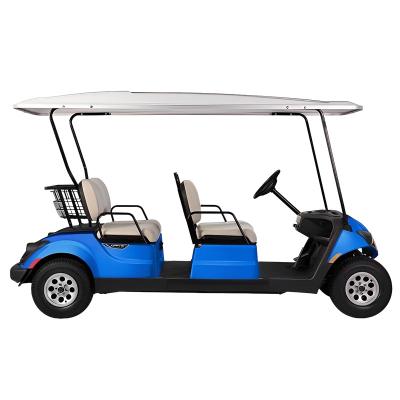 China Passenger Golf Cart 3.5KW Four Wheeler Four Wheel Adult Electric Bike 4 Seat Customized Electric Cart Travel Scooters Golf Car for sale