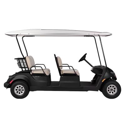 China Passenger Golf Cart Professional 3.5KW Four Wheeler Four Wheel Electric Car Customized 4 Seat Electric Cart Travel Scooter Customized Colo for sale