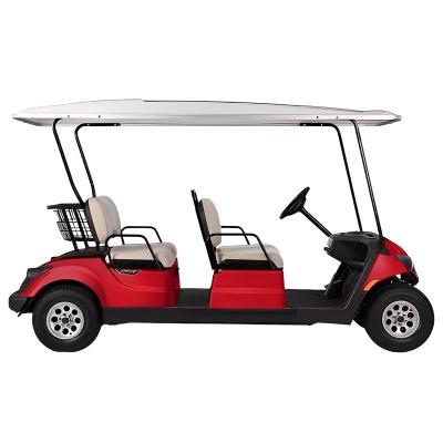 China Popular Passenger Golf Cart Four Wheel Car 3.5KW Electric Four Wheel Car Customized Customized Color 4 Seat Electric Cart Travel Scooter for sale