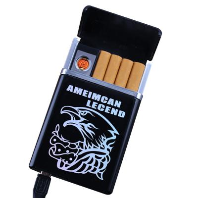 China New Design Cigarette Lighter & Holder Custom USB Lighter, Electric Windproof Smoking Lighter Cigarette Holder for sale