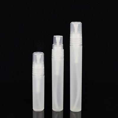 China Popular 5ml 8ml 10ml Mini PP Spray Bottle Slim Large Empty Plastic Pen for sale