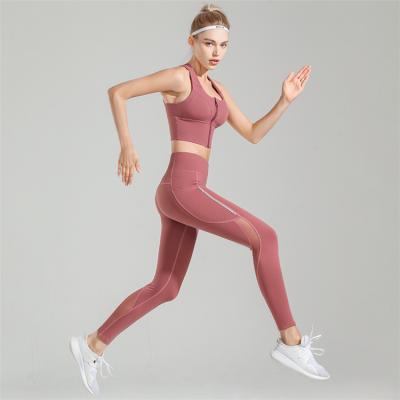 China Professional breathable yoga bra and pants suits, a large selection of matching yoga suits, summer yoga clothes for sale