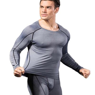 China Breathable 4 Way Stretch Shirts For Gym Wear Mens Top Trending Mens Long Sleeve Sports For Plus Size Gym Sports Wear For Mens Tracksuits for sale