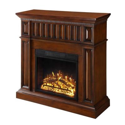 China Hotel 42 Inch Corner Fireplace Remote Control Electric Fireplace TV Rack Antique Electric Cabinet for sale