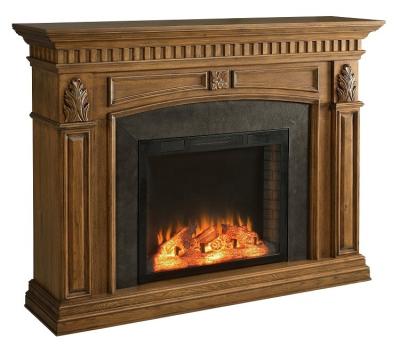 China The hotel 62 inch electric fireplace cabinet is remote controlled to decorate the electric fireplace for sale