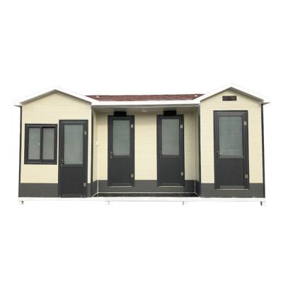 China Industrial Fast Folable Expandable Expandable House Installation Temporary Mobile Toilet for sale